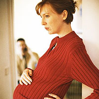 La depresión en el embarazo es tratada en algunos casos con medicamentos