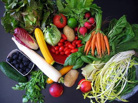 vegetales,embarazada latina