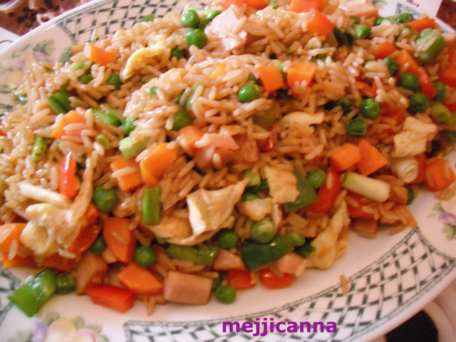 recetas  latinas: arroz frito