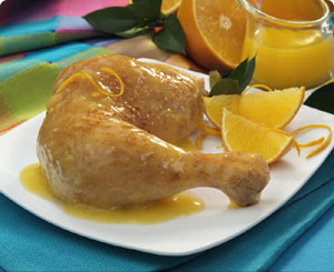 pollo a la naranja