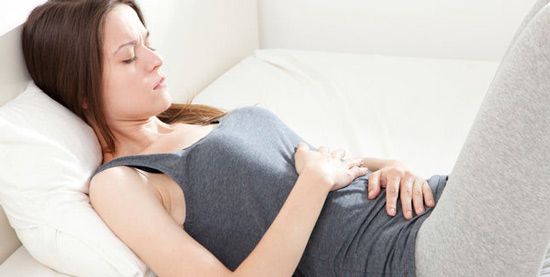 Dolor hepático en mujeres embarazadas