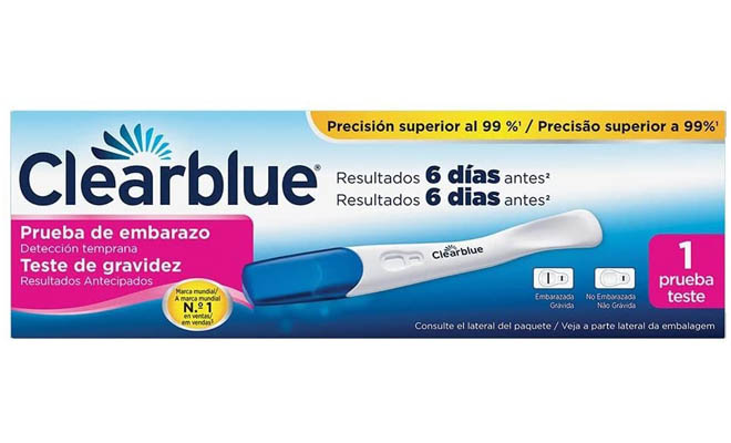 Test de embarazo Clear Blue