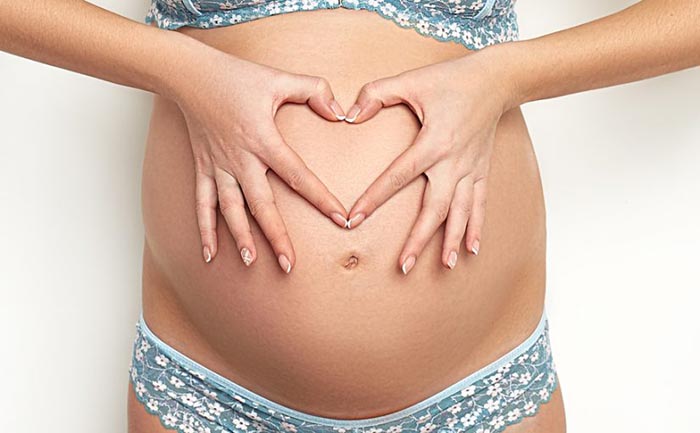 La regla abundante en el embarazo