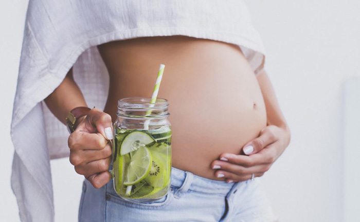 Batidos detox para embarazadas