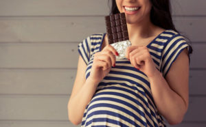 Comer chocolate en el embarazo