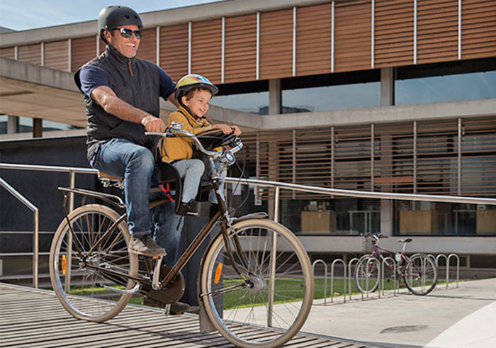 Sillitas para montar en bici con tus hijos