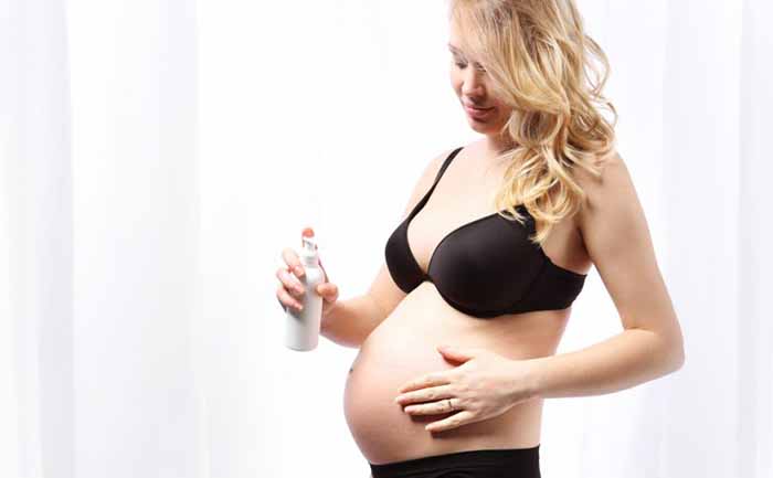 Evitar las estrias en el embarazo