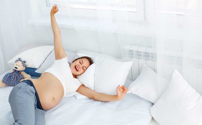 Es recomendable usar la almohada maternal durante el embarazo?