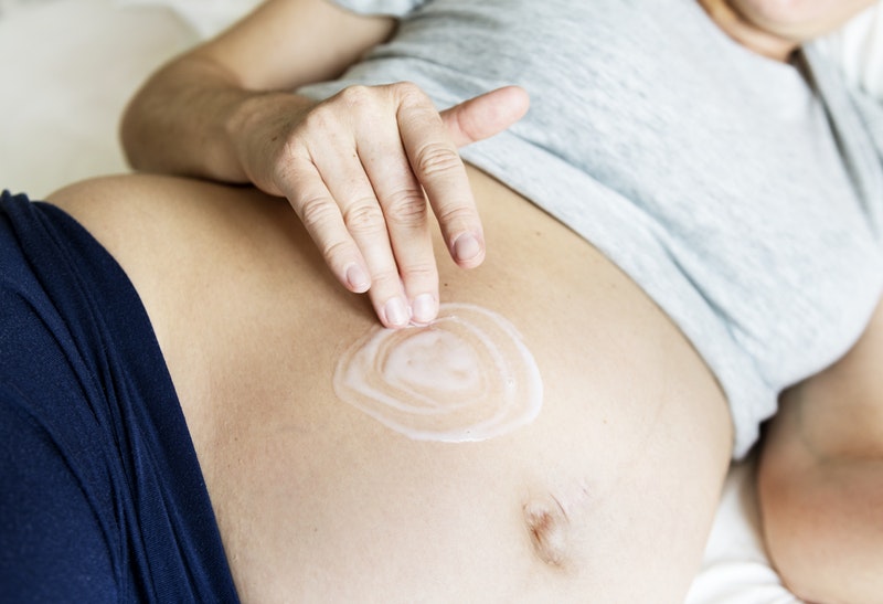Piel suave durante el embarazo